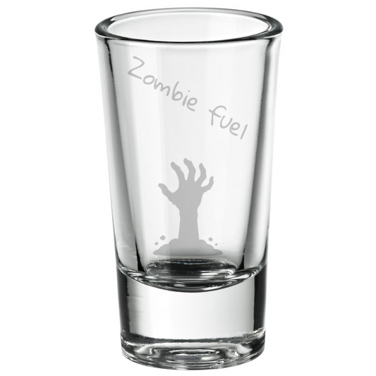 Halloween gravírozott feles pohár szett – koponya minta
