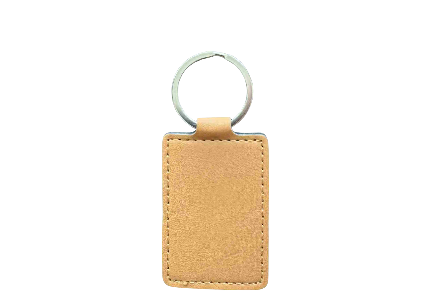 Gravírozott bőr kulcstartó