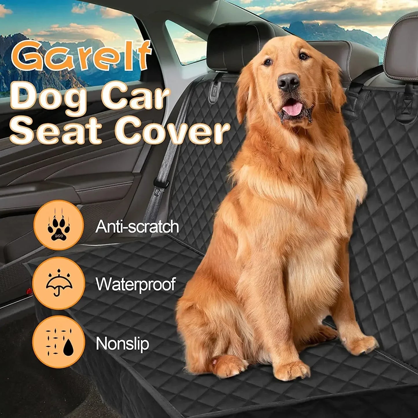 Dog Car Seat Cushion