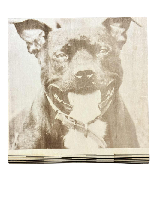 Egyedi gravírozott fa képkeret